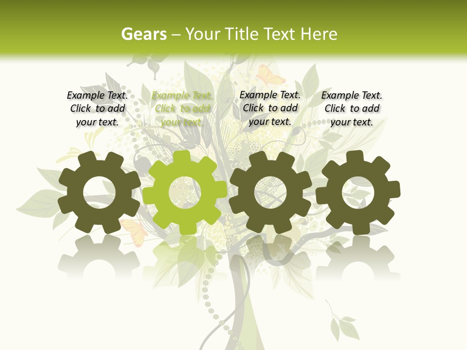 Environmental Concepts Back PowerPoint Template