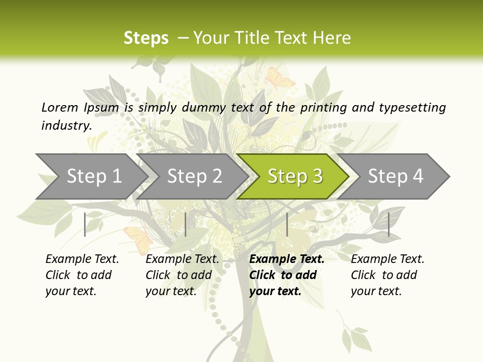 Environmental Concepts Back PowerPoint Template
