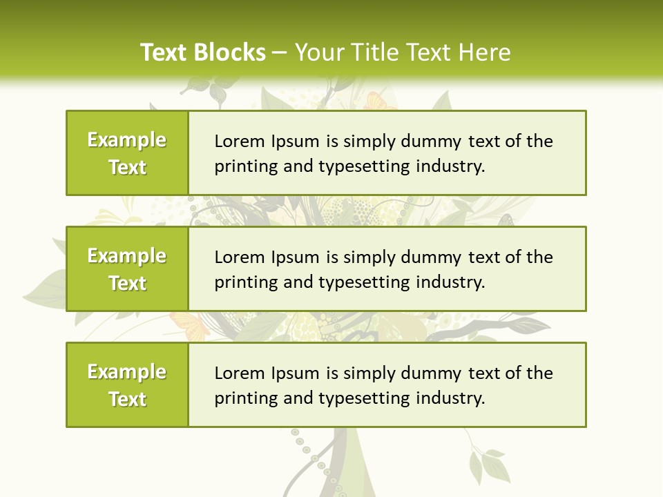 Environmental Concepts Back PowerPoint Template