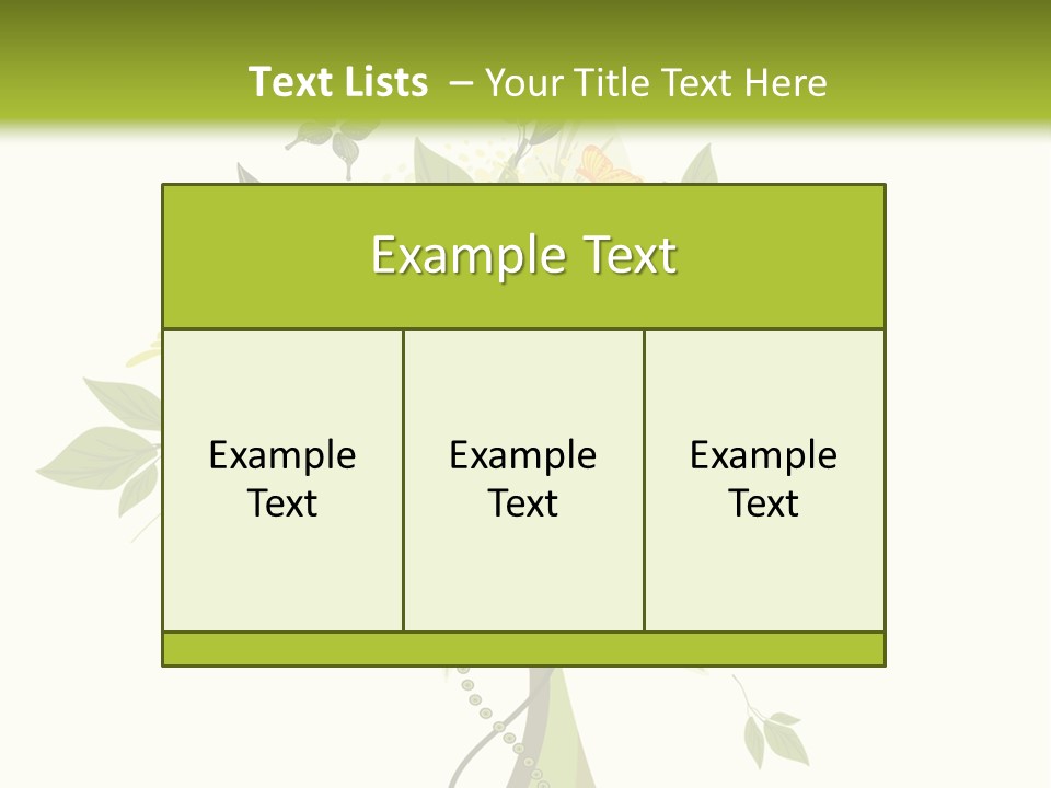 Environmental Concepts Back PowerPoint Template