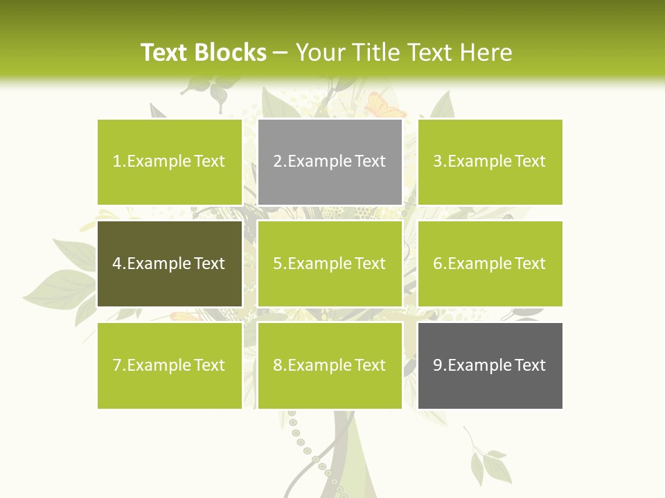 Environmental Concepts Back PowerPoint Template