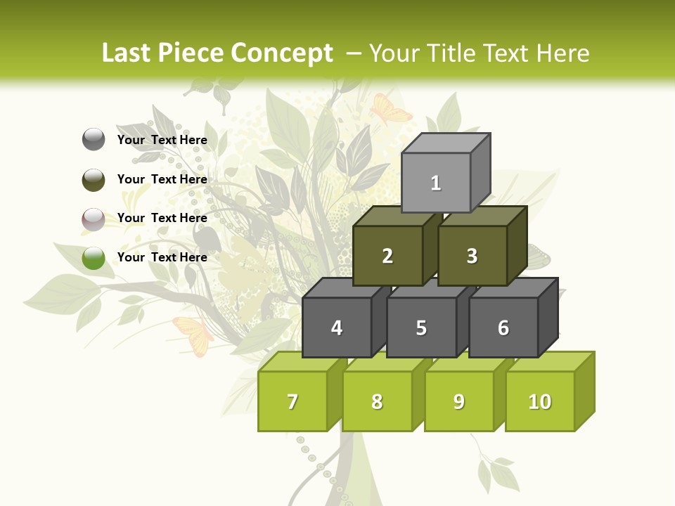 Environmental Concepts Back PowerPoint Template