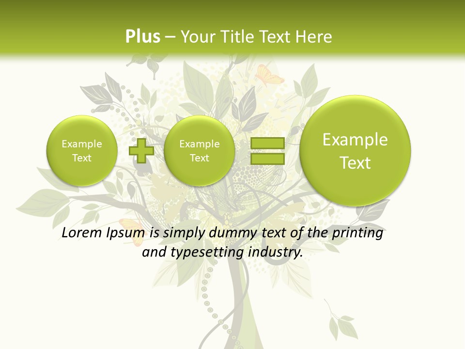 Environmental Concepts Back PowerPoint Template