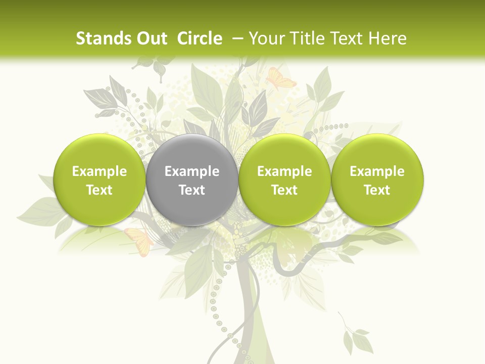 Environmental Concepts Back PowerPoint Template