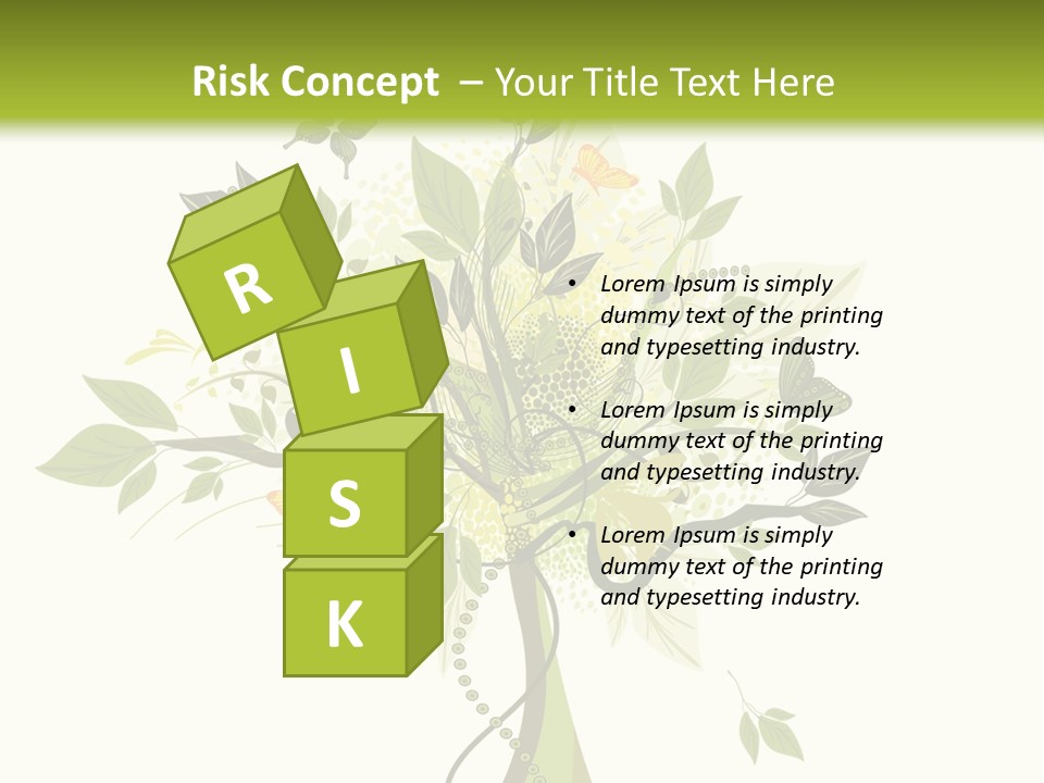 Environmental Concepts Back PowerPoint Template