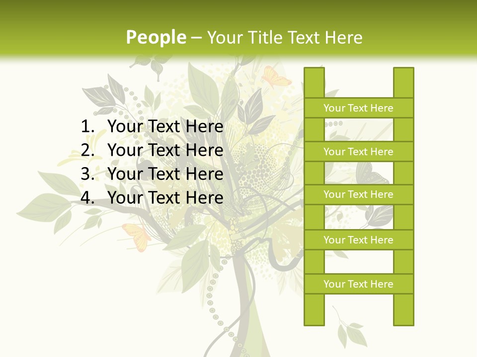 Environmental Concepts Back PowerPoint Template