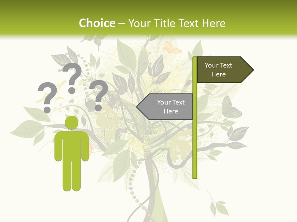 Environmental Concepts Back PowerPoint Template
