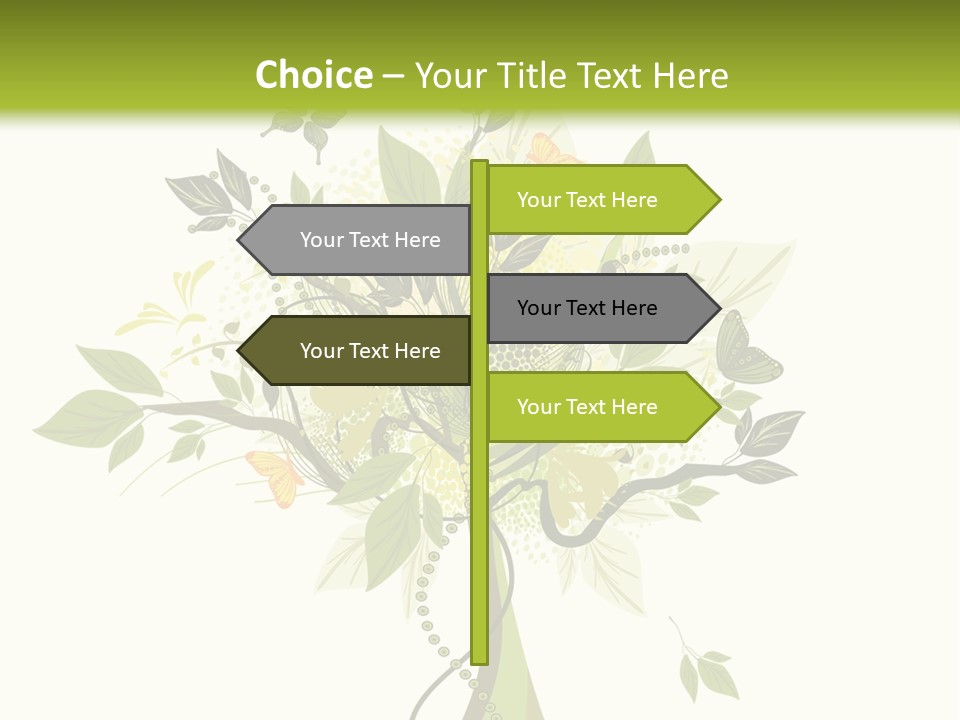 Environmental Concepts Back PowerPoint Template