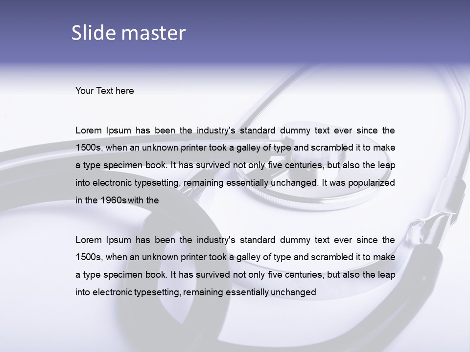 Medical White Medicine PowerPoint Template