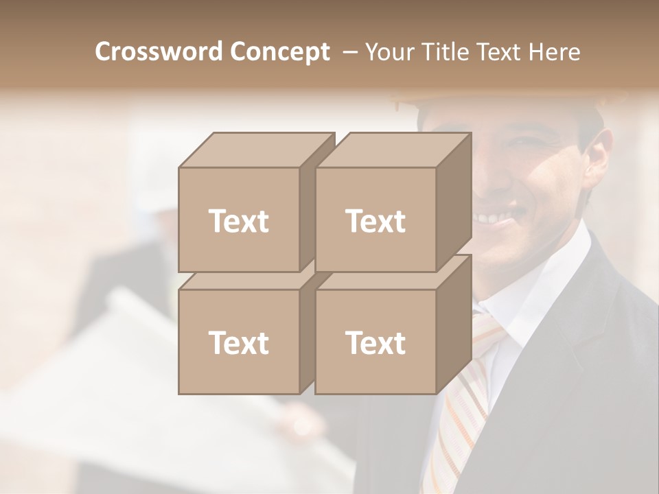 Construction Health Cheerful PowerPoint Template