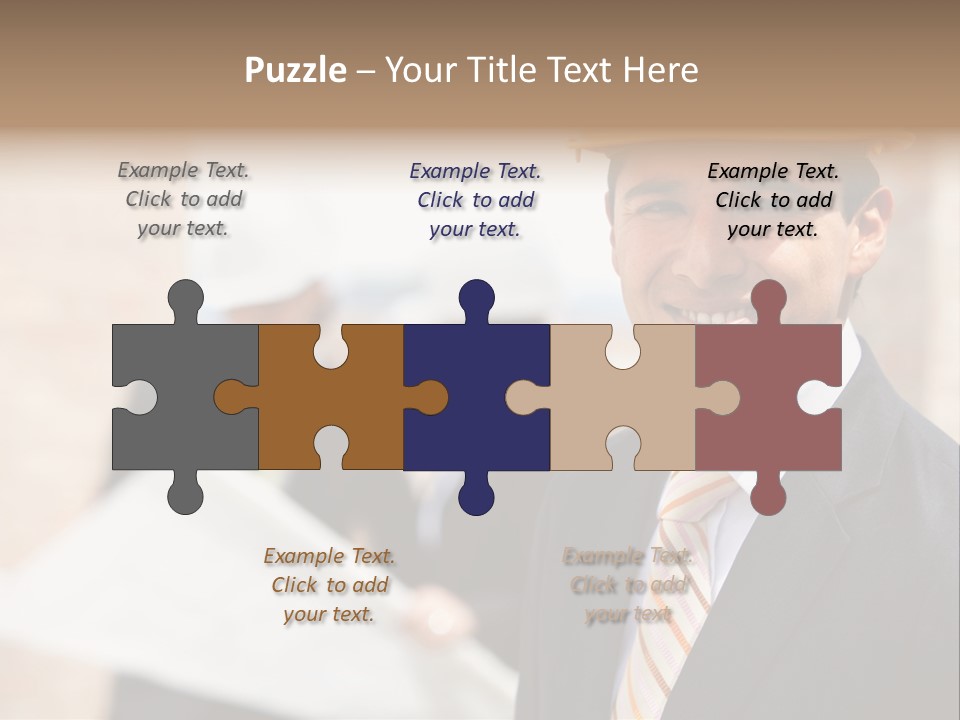 Construction Health Cheerful PowerPoint Template