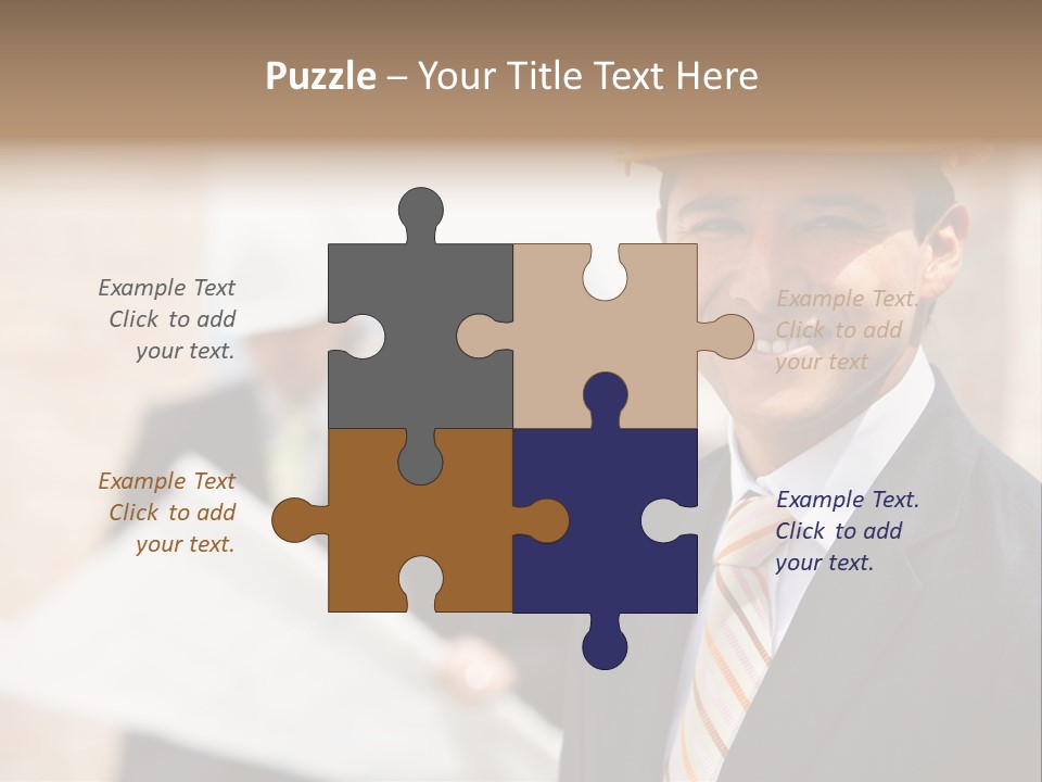 Construction Health Cheerful PowerPoint Template