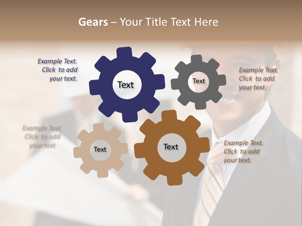 Construction Health Cheerful PowerPoint Template