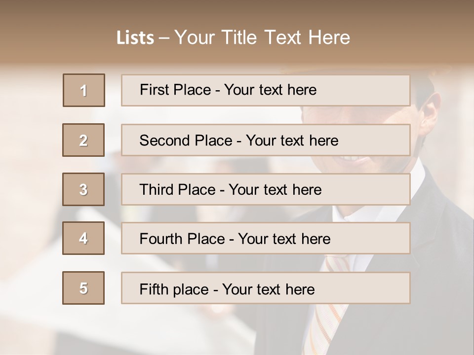 Construction Health Cheerful PowerPoint Template