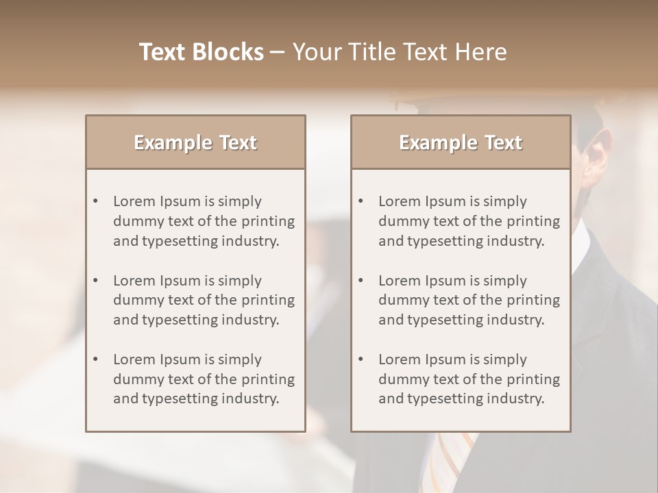 Construction Health Cheerful PowerPoint Template