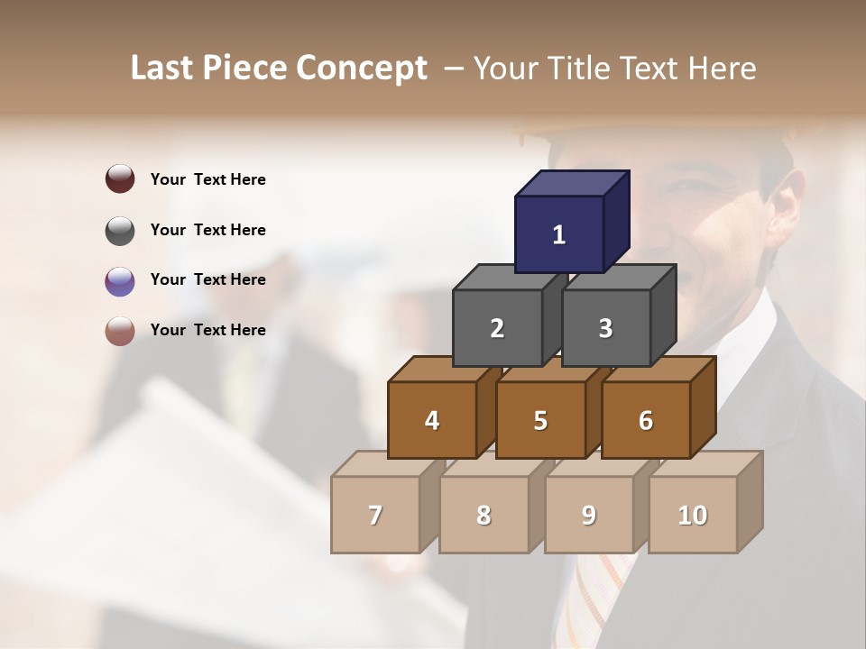 Construction Health Cheerful PowerPoint Template