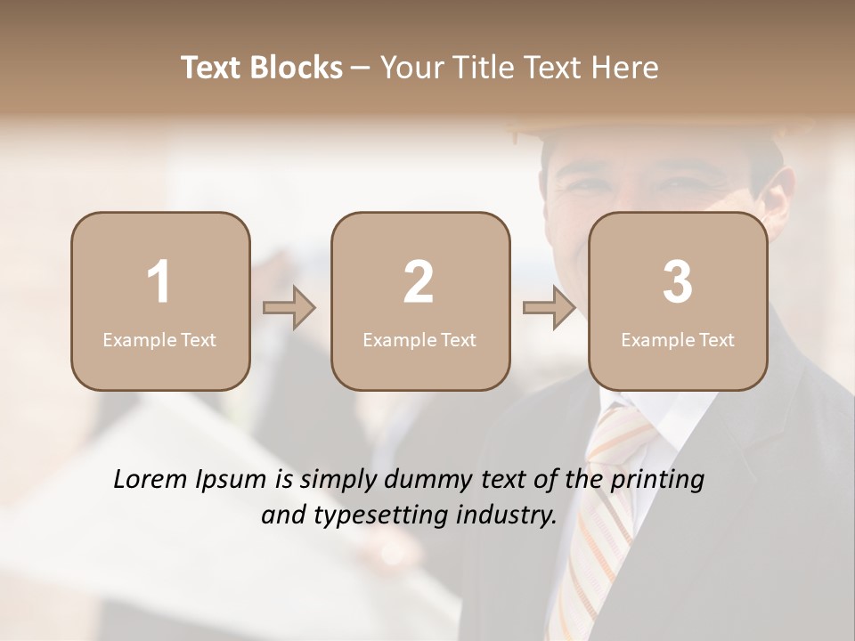 Construction Health Cheerful PowerPoint Template