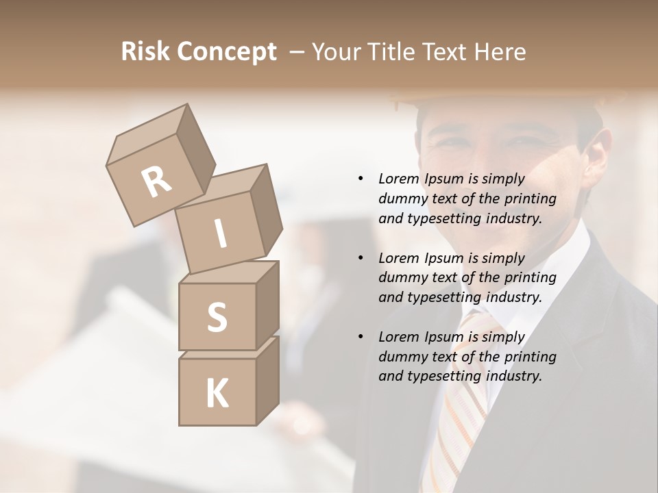 Construction Health Cheerful PowerPoint Template