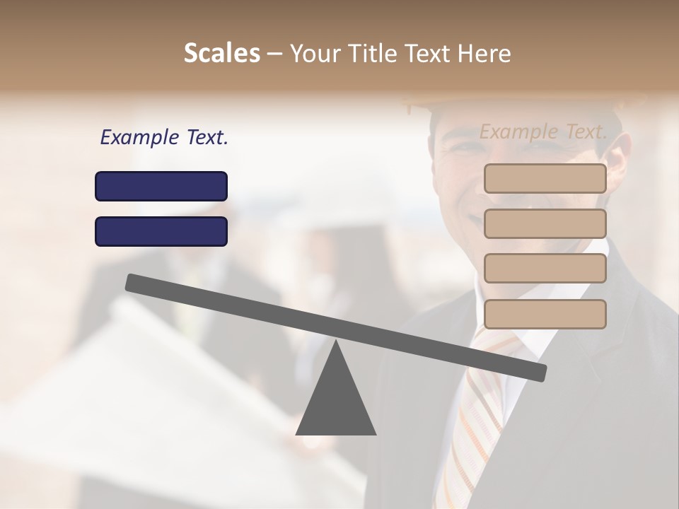 Construction Health Cheerful PowerPoint Template