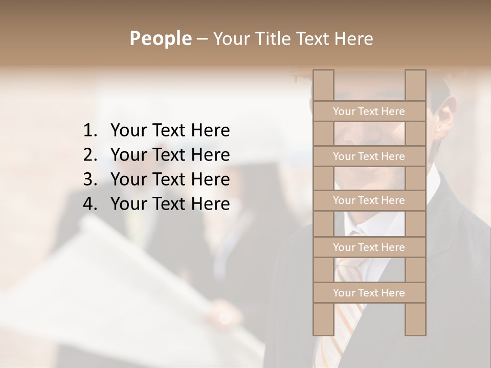 Construction Health Cheerful PowerPoint Template