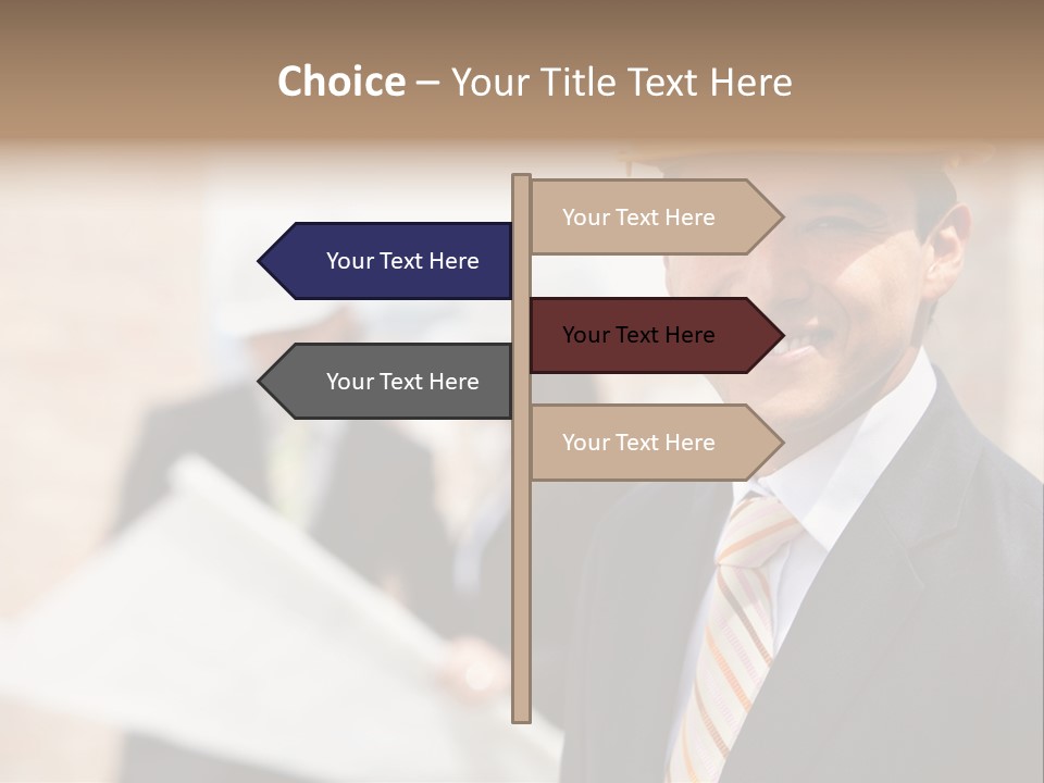 Construction Health Cheerful PowerPoint Template