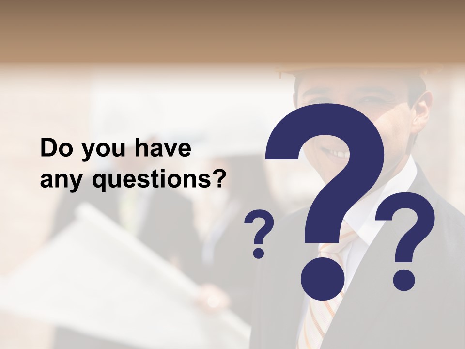 Construction Health Cheerful PowerPoint Template