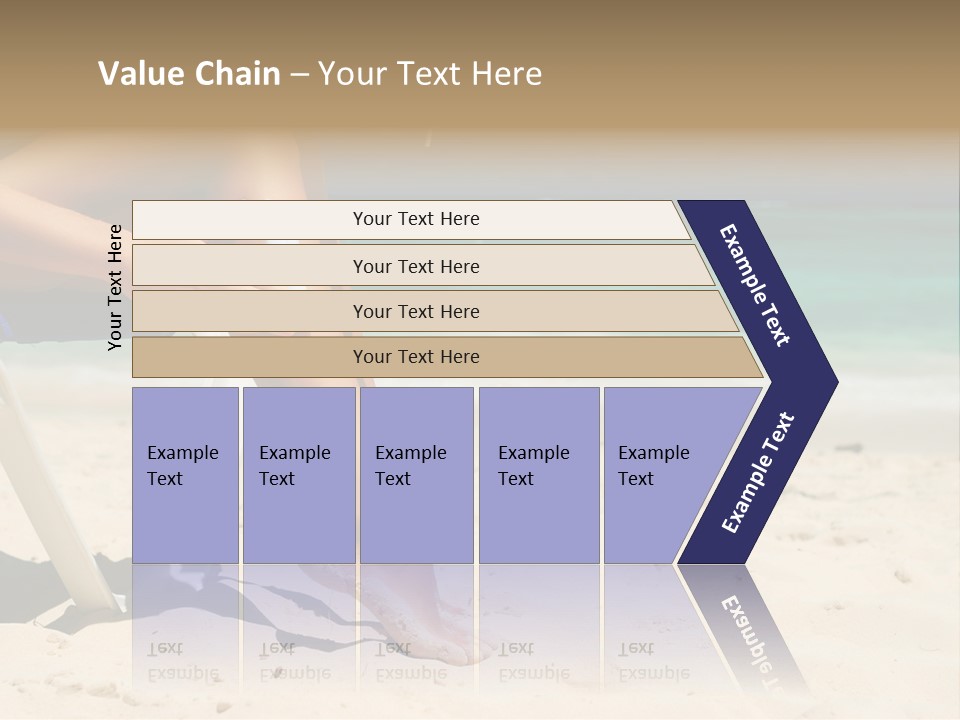 Legs Beauty Suncare PowerPoint Template