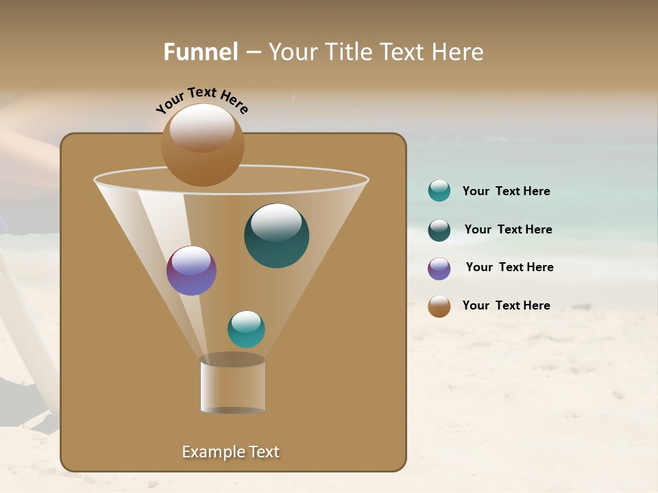 Legs Beauty Suncare PowerPoint Template