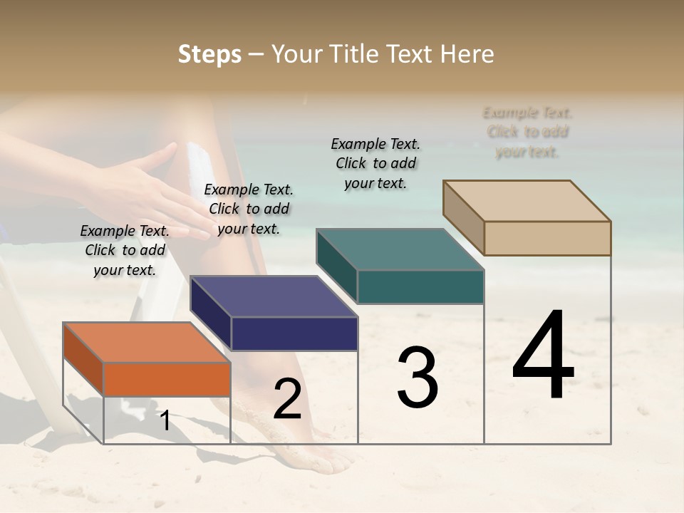 Legs Beauty Suncare PowerPoint Template