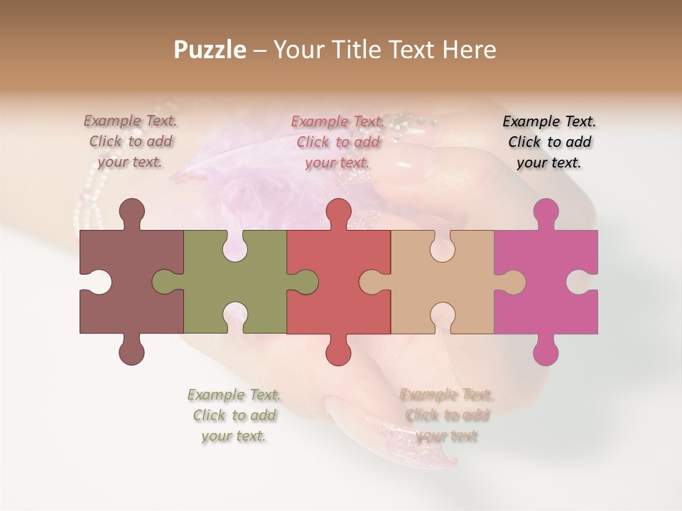 Health French Closeup PowerPoint Template