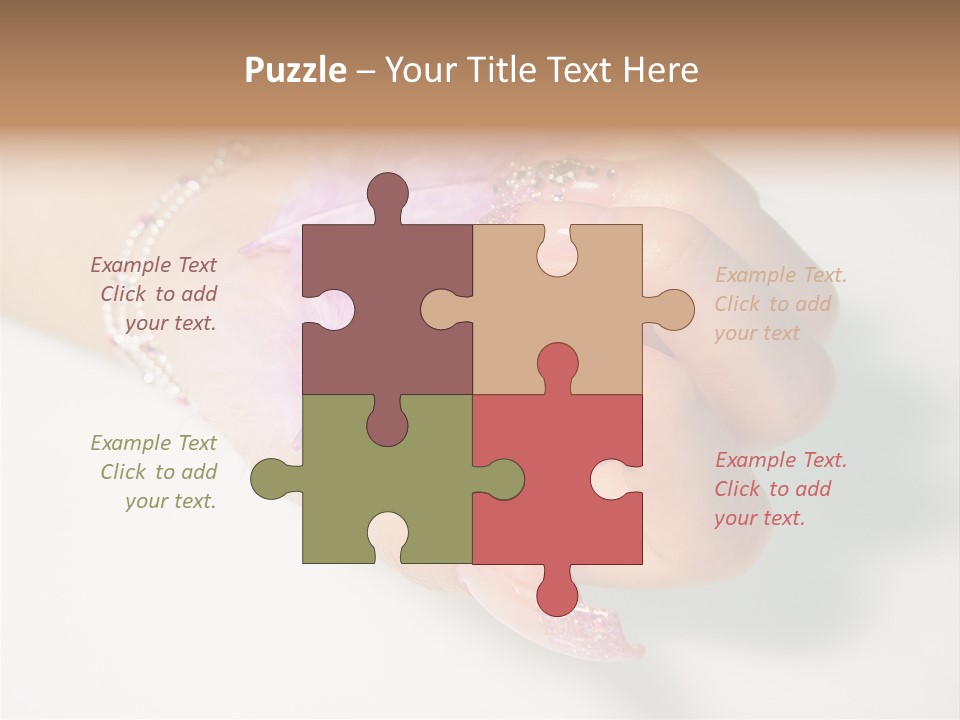 Health French Closeup PowerPoint Template