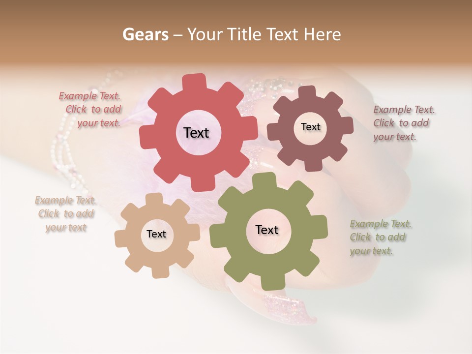 Health French Closeup PowerPoint Template