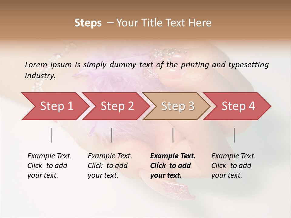 Health French Closeup PowerPoint Template