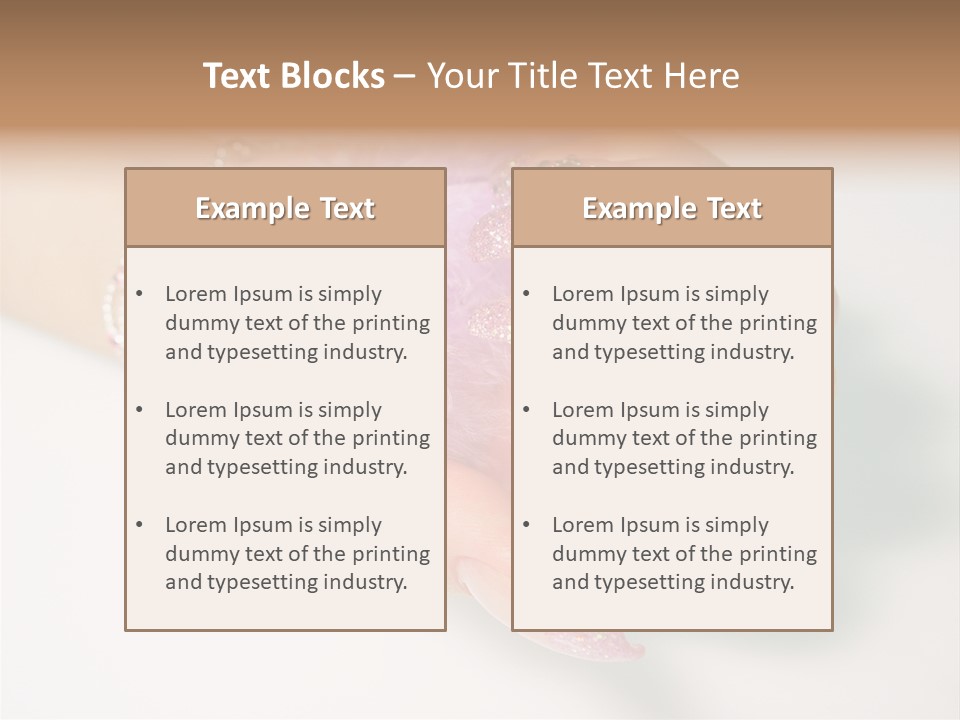 Health French Closeup PowerPoint Template