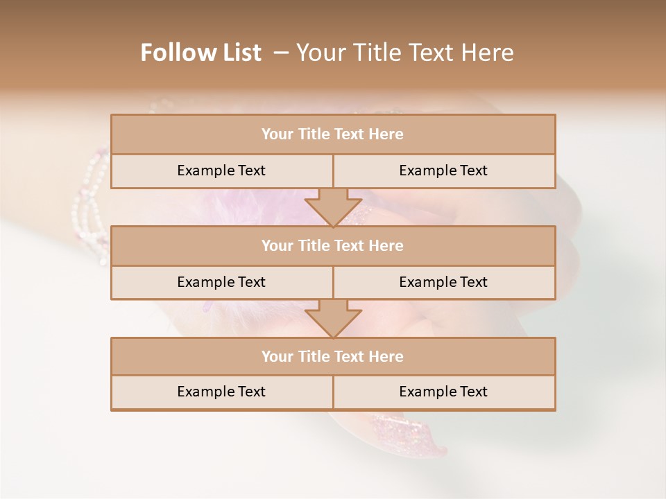 Health French Closeup PowerPoint Template