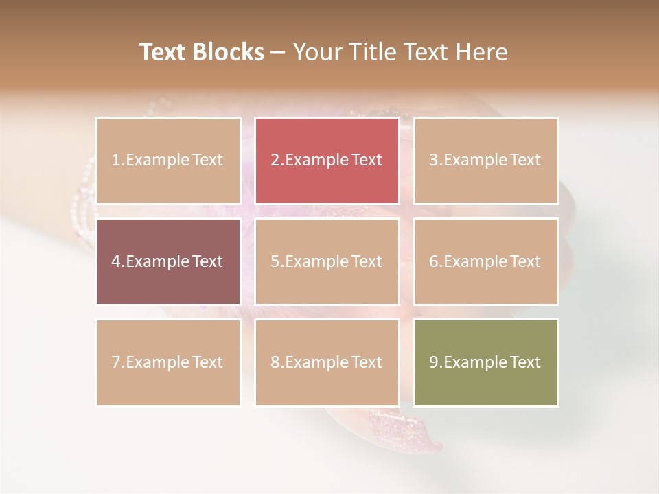 Health French Closeup PowerPoint Template