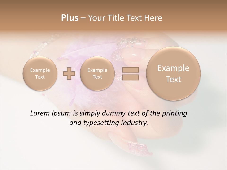 Health French Closeup PowerPoint Template