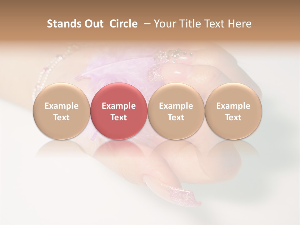 Health French Closeup PowerPoint Template