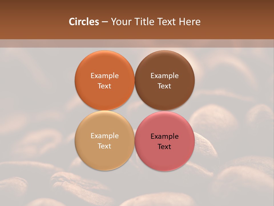 Arabica Closeup Freshness PowerPoint Template