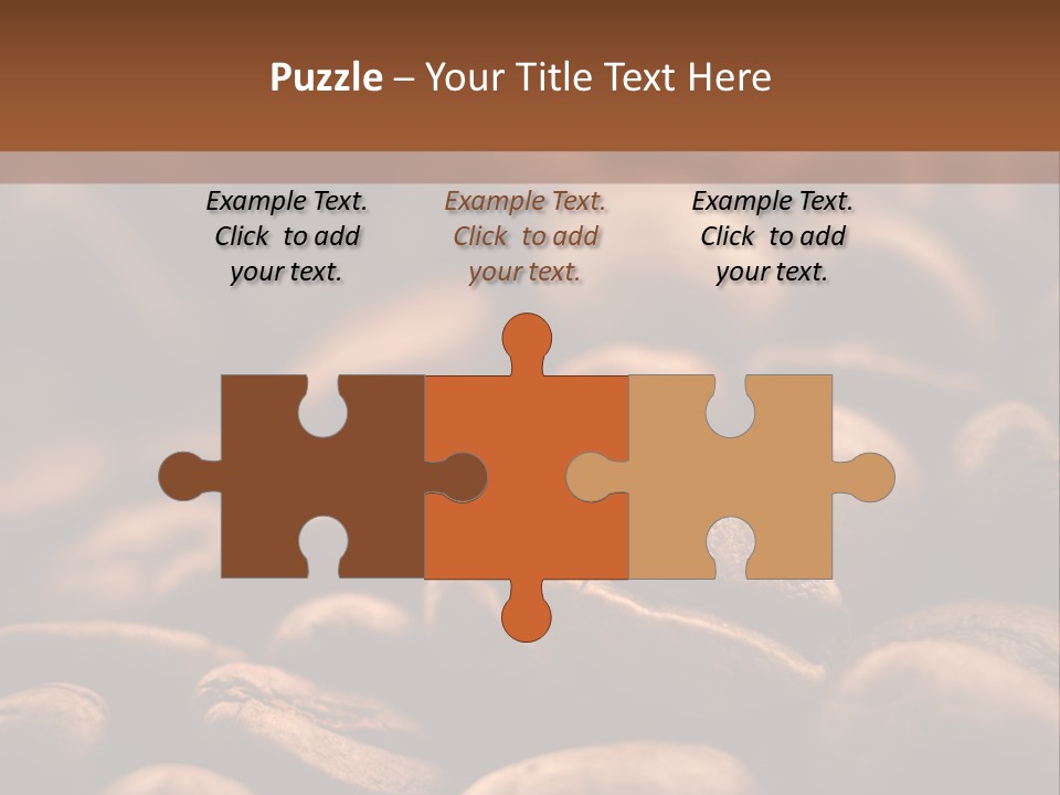 Arabica Closeup Freshness PowerPoint Template