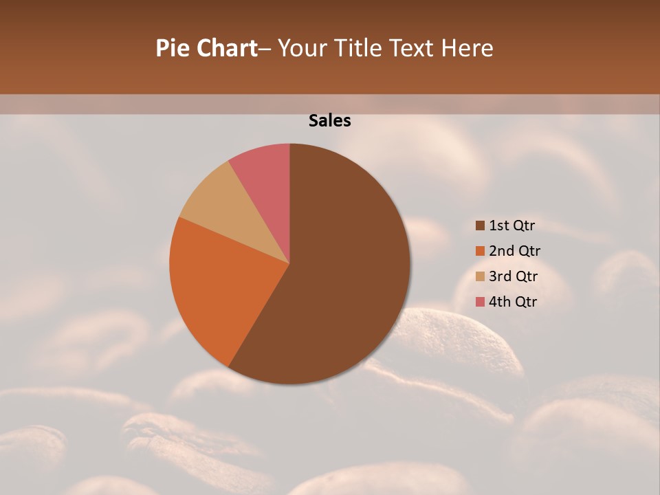 Arabica Closeup Freshness PowerPoint Template