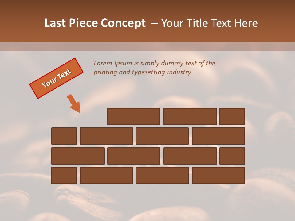 Arabica Closeup Freshness PowerPoint Template