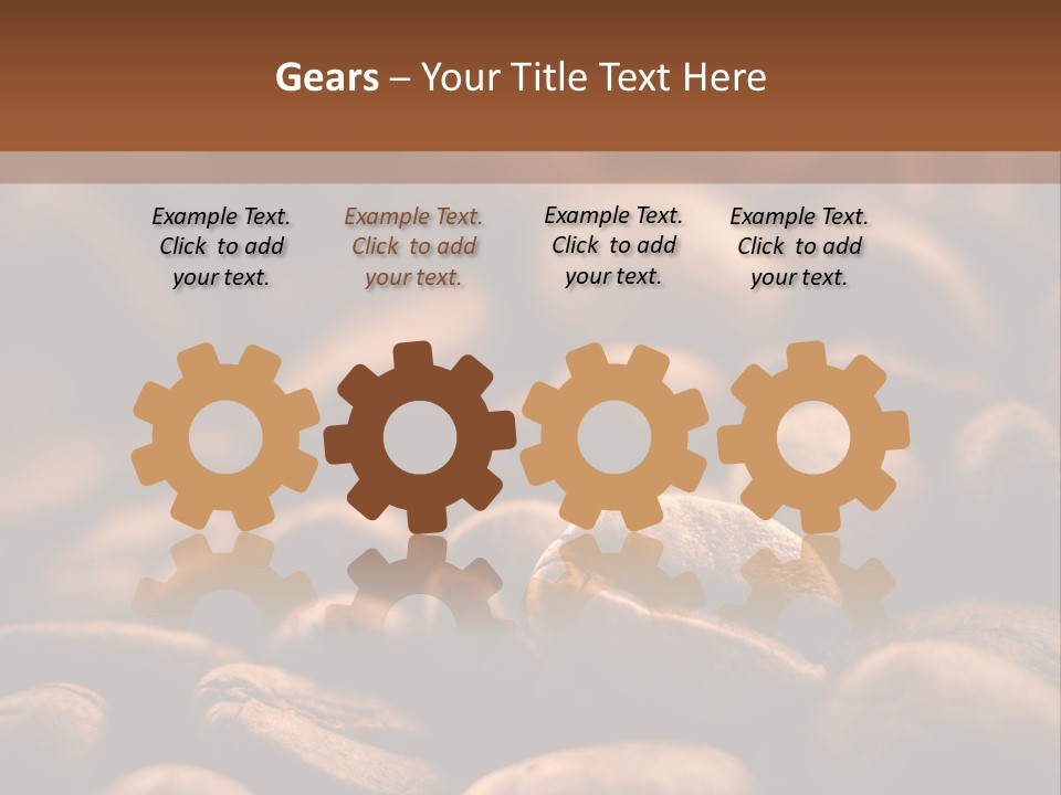 Arabica Closeup Freshness PowerPoint Template
