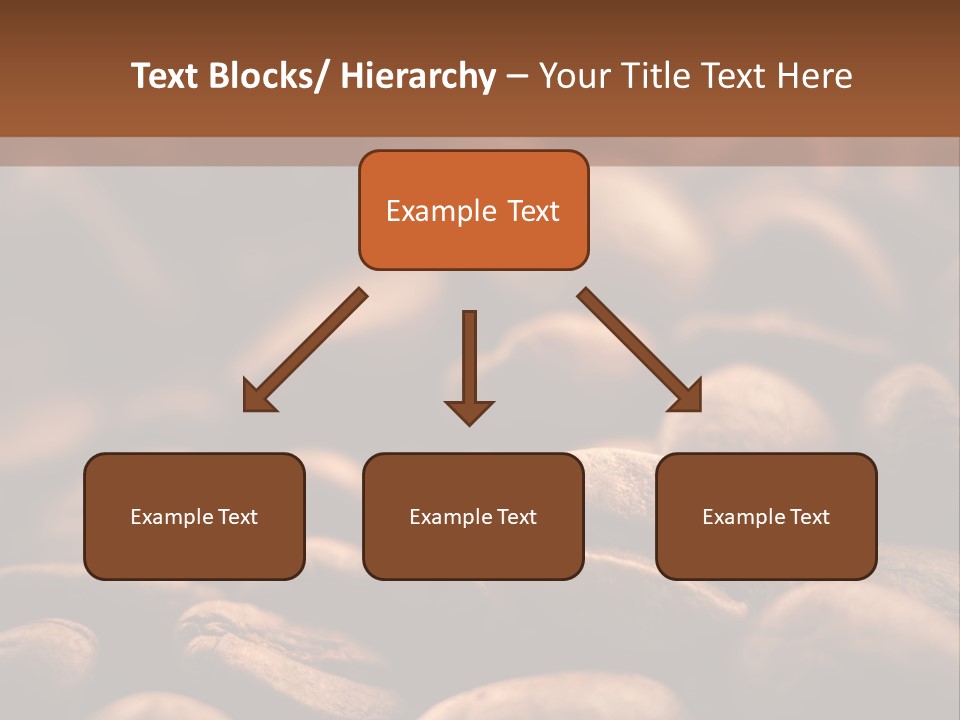 Arabica Closeup Freshness PowerPoint Template