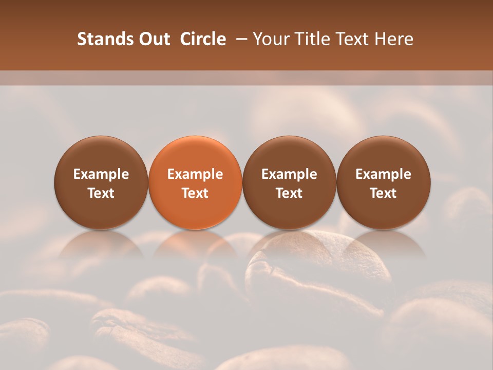 Arabica Closeup Freshness PowerPoint Template