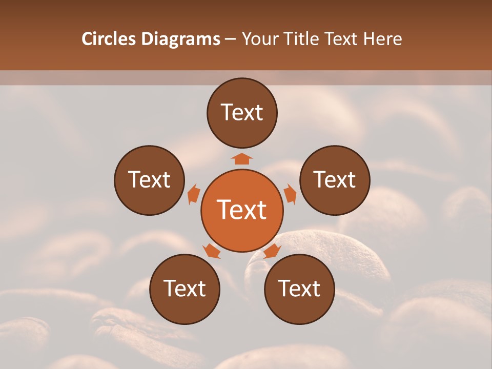 Arabica Closeup Freshness PowerPoint Template