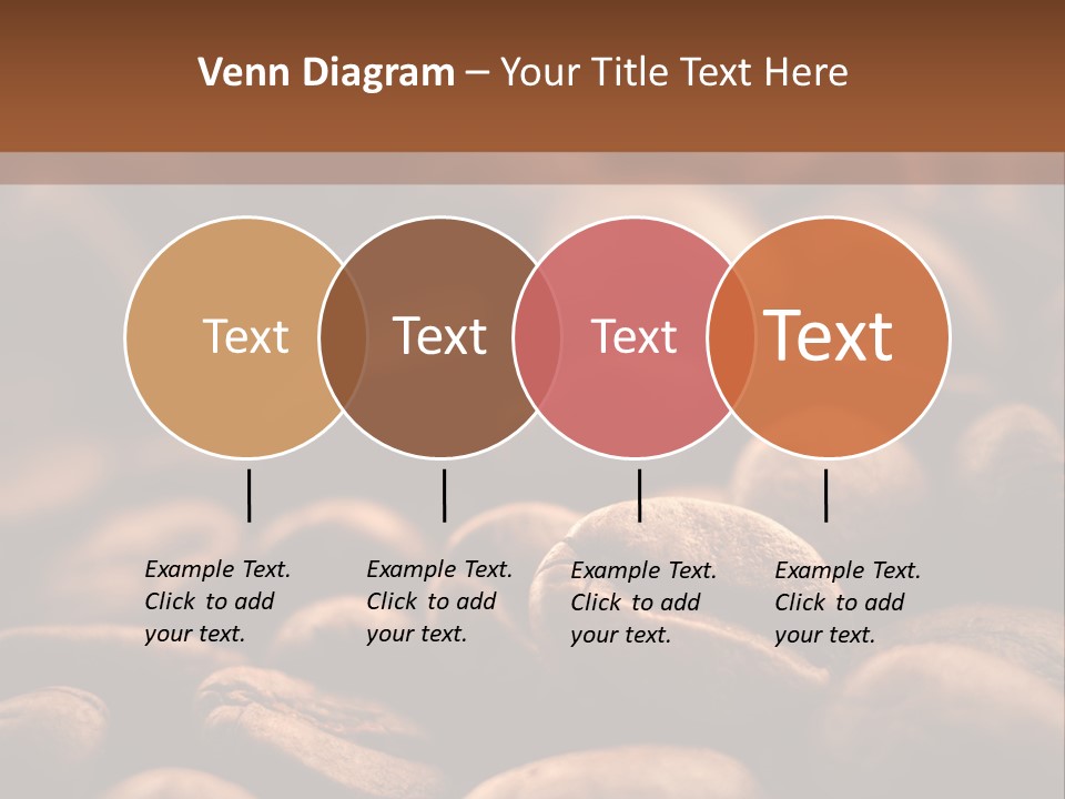 Arabica Closeup Freshness PowerPoint Template