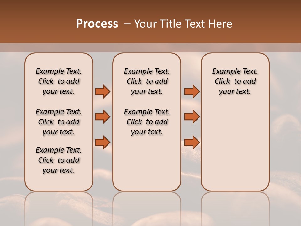 Arabica Closeup Freshness PowerPoint Template
