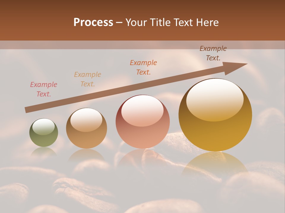 Arabica Closeup Freshness PowerPoint Template