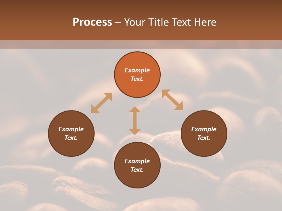 Arabica Closeup Freshness PowerPoint Template
